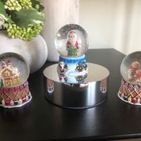 Natale Palla di vetro con neve