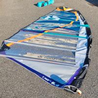 Set windsurf foil completo tavola+foil+vela