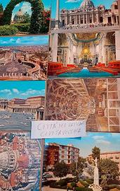 (cart31/36)CARTOLINE DA CITTA’ DEL VATICANO A ERBA