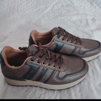 Enrico coveri scarpe uomo in pelle tg 42 marrone