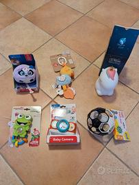 Giocattoli accessori neonato nuovi mai usati