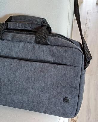 Borsa PC marca HP  grigia - perfetta