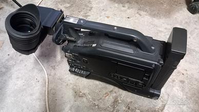 coppia di telecamere professionali JVC incomplete