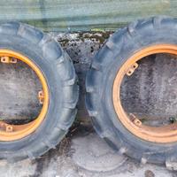 Cerchi ferro posteriori 24" trattore Fiat 300