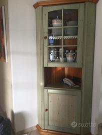 Credenza angolare artigianale
