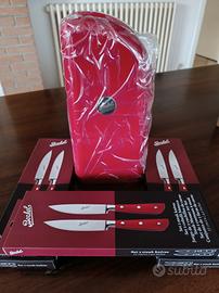 Ceppo Berkel + 6 coltelli bistecca
