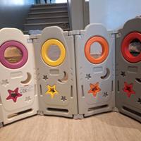Box Recinto per bambini pieghevole  4 pannelli