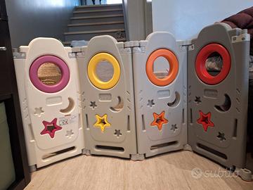Box Recinto per bambini pieghevole  4 pannelli