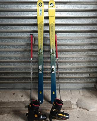 sci alpinismo blizzard g0,scarponi la sportiva 42