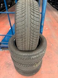 4 Gomme invernali usate Bridgestone 225 50 17 RFT