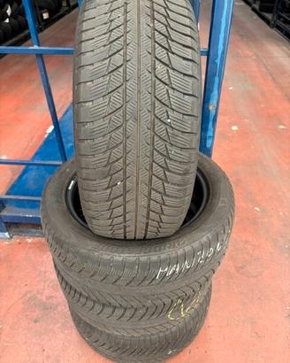 4 Gomme invernali usate Bridgestone 225 50 17 RFT