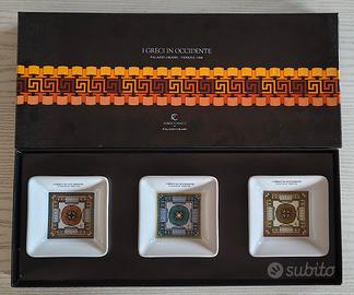 piattini commemorativi "I Greci in occidente" 