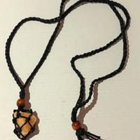 Collana porta cristalli regolabile