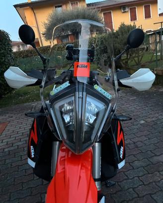Cupolino tipo rally ktm 790/890 adv