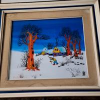quadro Naif di Ivo Katavic 