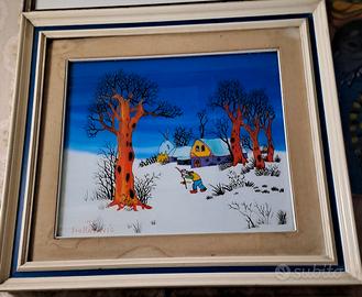 quadro Naif di Ivo Katavic 