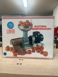 Passa pomodoro elettrico professionale Leonardi