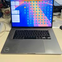 MacBook PRO i9 octa-core 16GB ram 1TB ssd