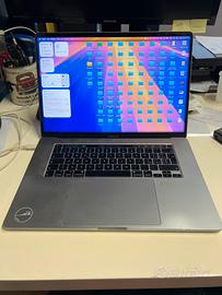 MacBook PRO i9 octa-core 16GB ram 1TB ssd