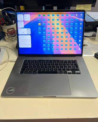 MacBook PRO i9 octa-core 16GB ram 1TB ssd
