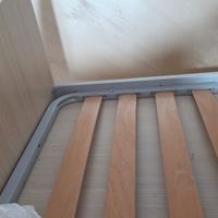 struttura letto a castello in multistrato legno 