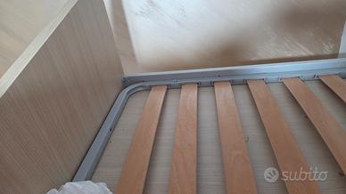 struttura letto a castello in multistrato legno 