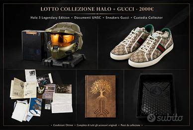 Lotto colezzione halo + scarpe gucci 13 cm