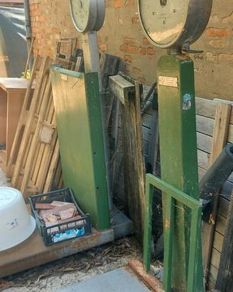 due Bilancia Vintage Industriale