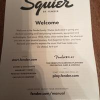 Chitarra elettrica Fender Squier