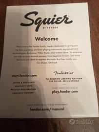 Chitarra elettrica Fender Squier