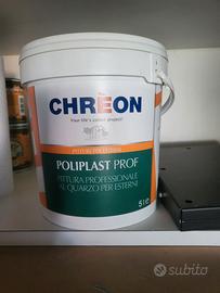 1Bidone  CHREON PITTURA PROFESSIONALE AL QUARZO