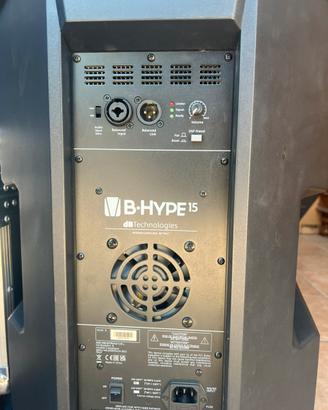 CASSE ATTIVE DB TECHNOLOGIES B-HYPE 15