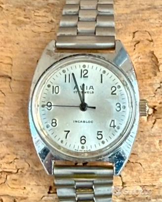 OROLOGIO AVIA MECCANICO DONNA VINTAGE 17 RUBINI
