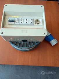 quadro/cavo prolunga 16 A con differenziale 20 m