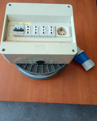 quadro/cavo prolunga 16 A con differenziale 20 m