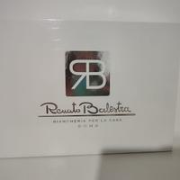 Tris centrini e runner Renato Balestra