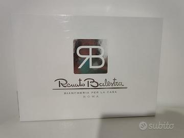 Tris centrini e runner Renato Balestra