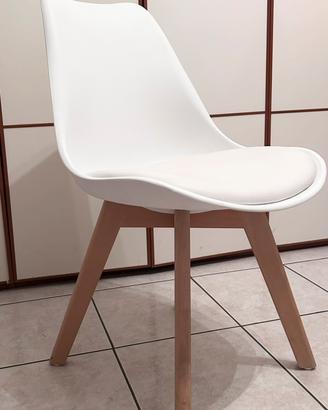 Set 4 sedie- poltroncine  stile nordico
