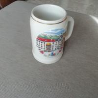 Boccale ceramica birra souvenir Innsbruck 