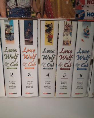 Lone wolf and cub
