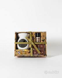 Set con diffusore di calore profumato con candele