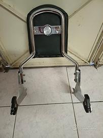 sissybar harley fat boy softail 
