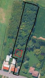 Rustico accostato più terreno edificabile