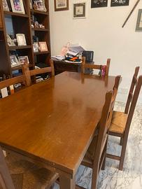 Tavolo in arte povera