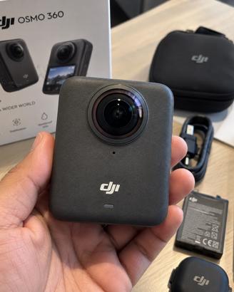 Dji osmo 360  quasi nouva completa de scatola