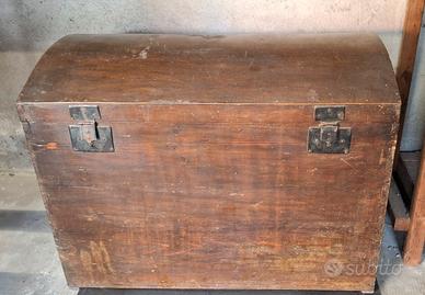 Baule vintage legno dolce 