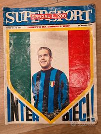 rivista di calcio Supersport 25 maggio 1966