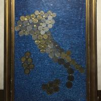 Quadro monete italia