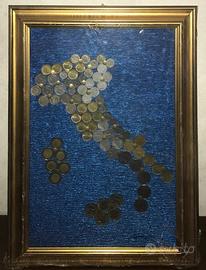 Quadro monete italia