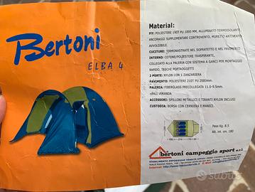 Tenda da campeggio Bertoni Elba 4